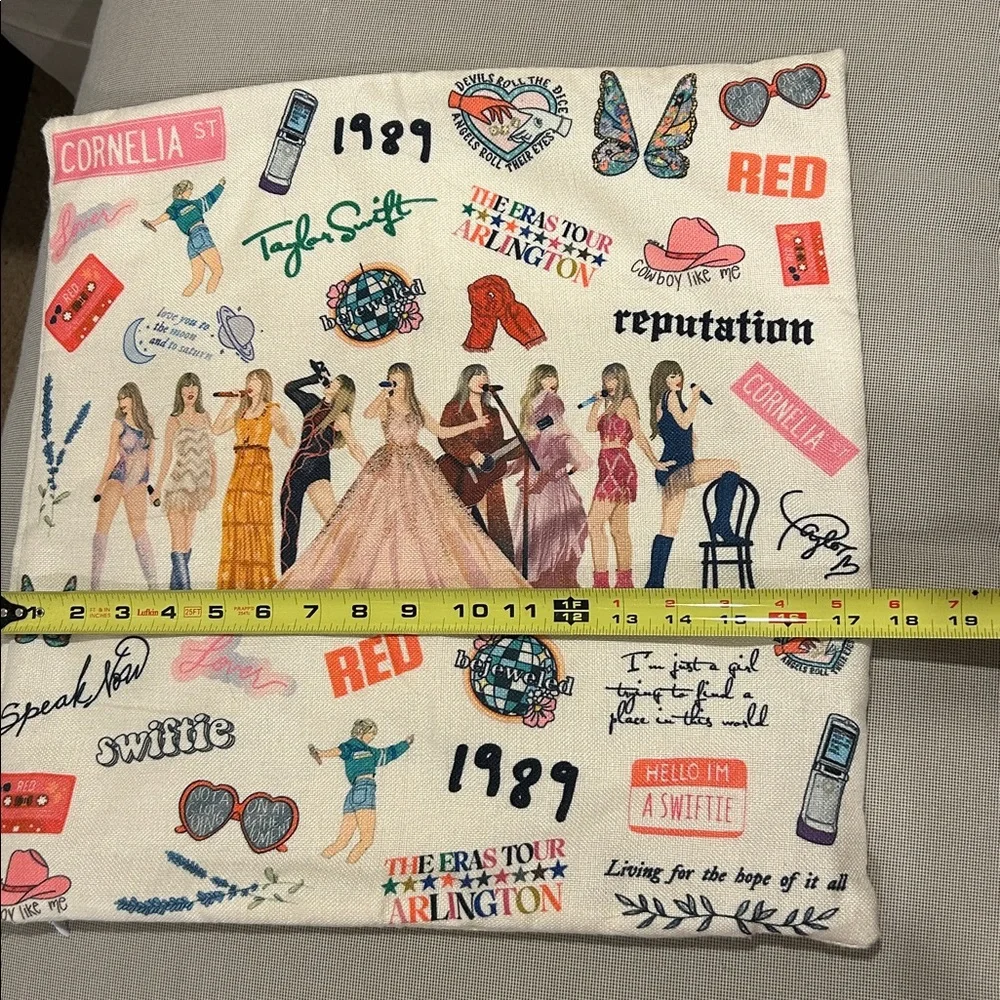 Taylor Swift Eras Tour Arlington Pillow Cover